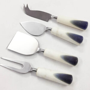 Stone Handle Cheese Knives set S/4