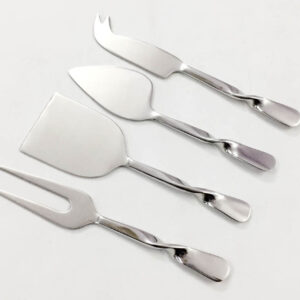 Twist Cheese Knives set S/4