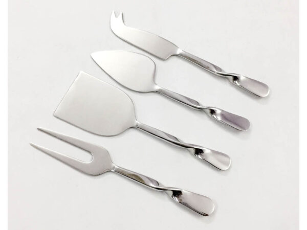 Twist Cheese Knives set S/4