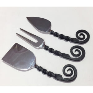 Burnish Cheese Knives set S/3