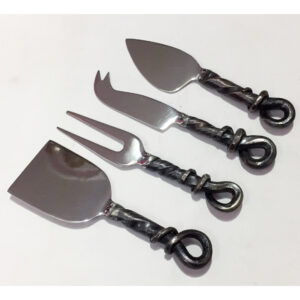 Hand Forged Cheese Knives set S/4