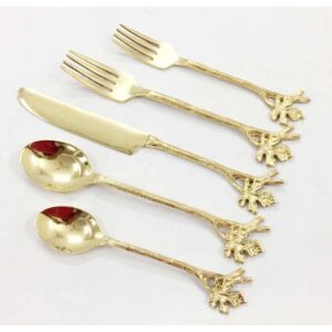 Brass Flatware S/5