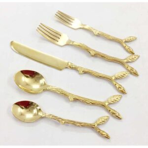 Brass Flatware S/5