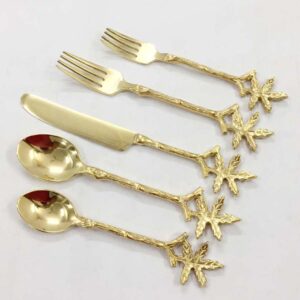 Brass Flatware S/5