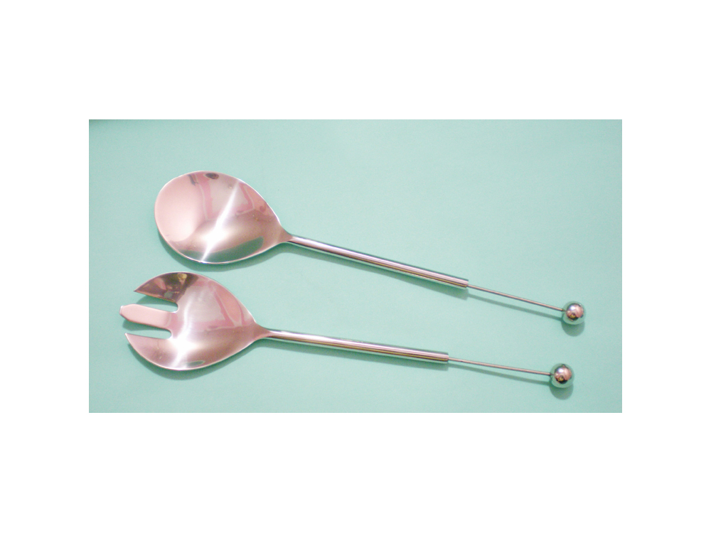 Beadable Salad Server S/2