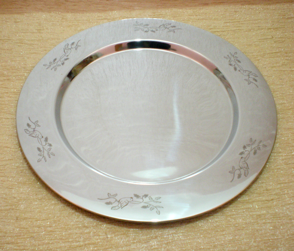 Laser Etched Charger Plate