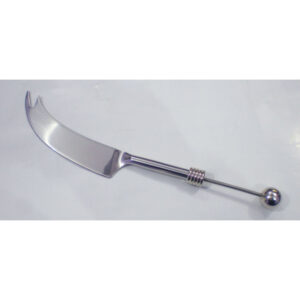 Beadable Curved Cheese Knife