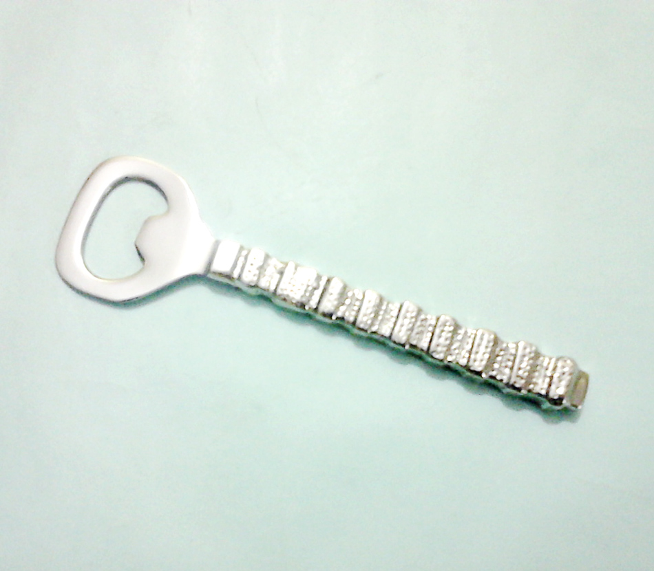 Nickel Plated Bottle Opener
