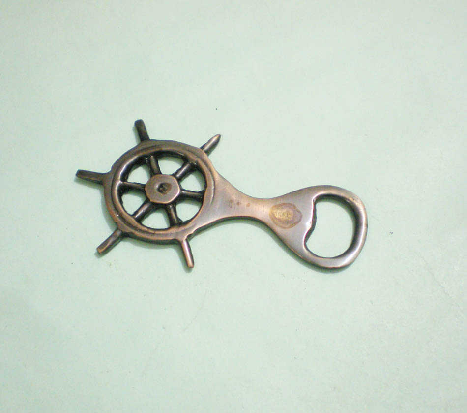 Antique Copper Bottle Opener