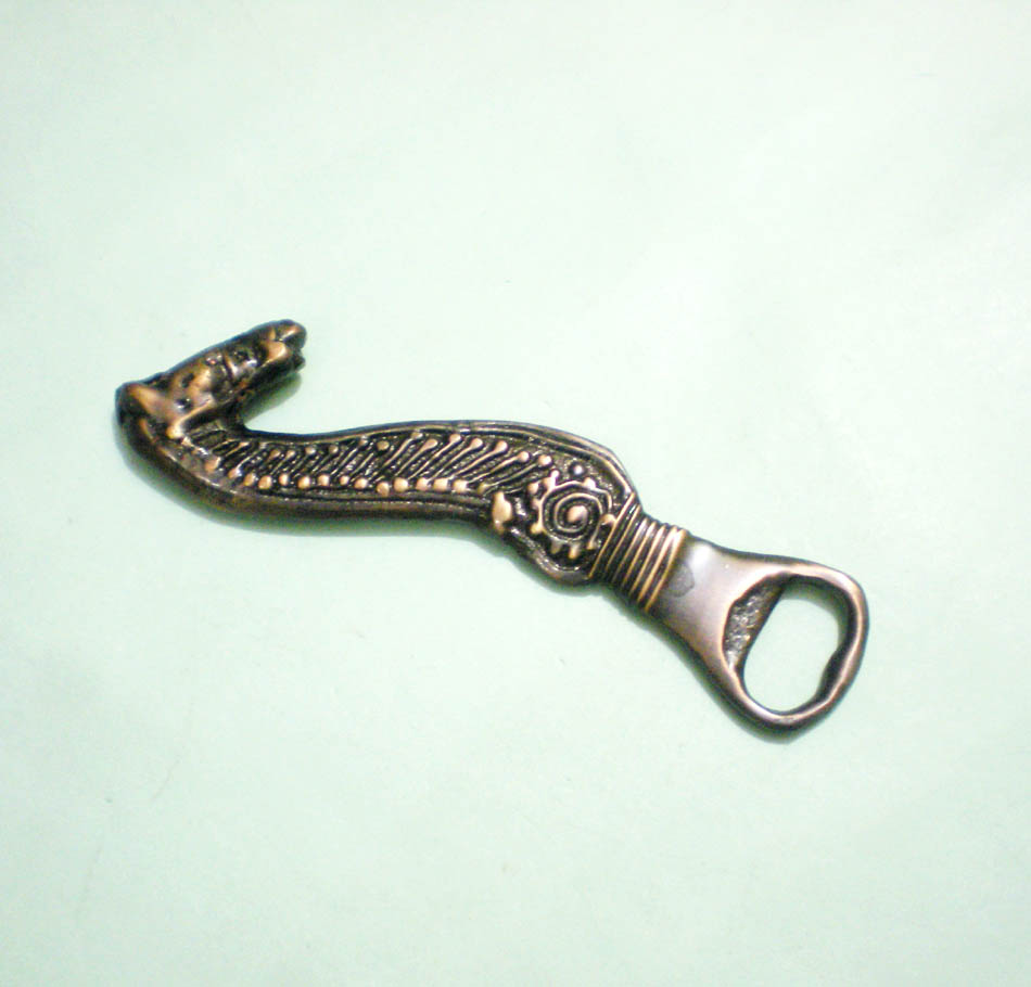 Antique Copper Bottle Opener