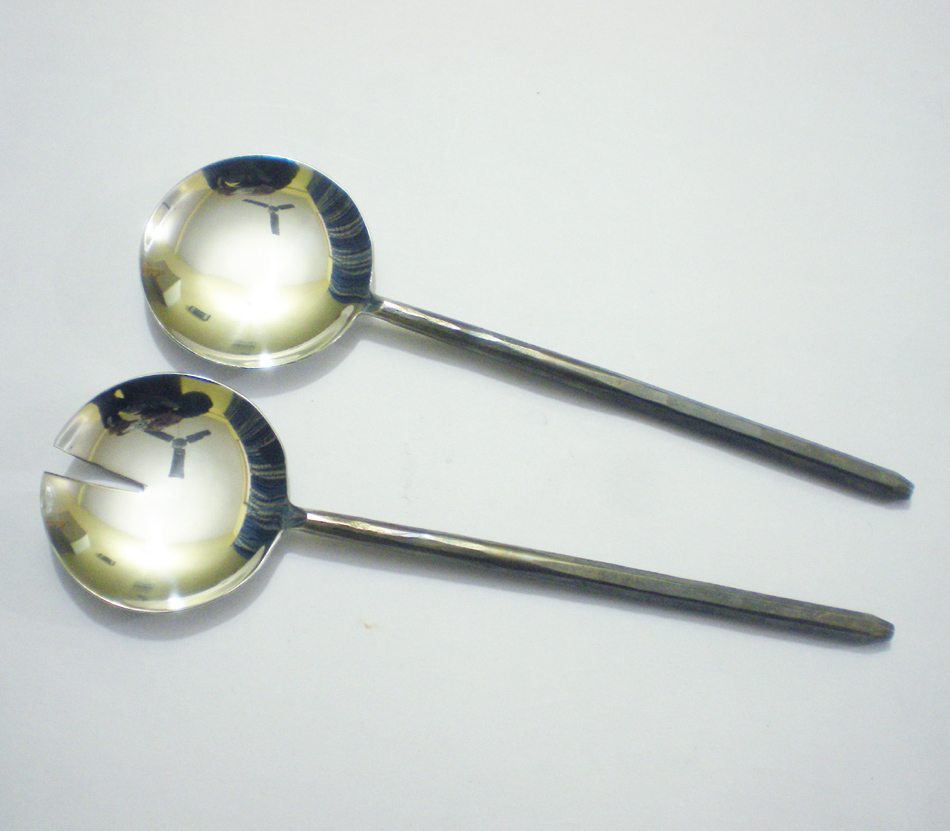 Hand Forged Salad Server S/2