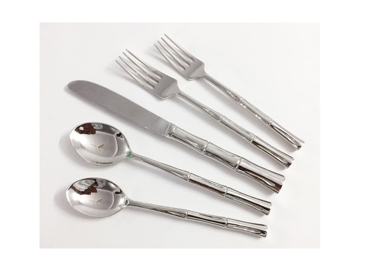 Bamboo Flatware S/5