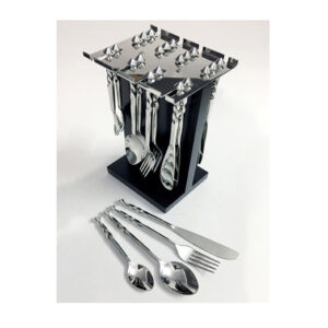 Twisted Flatware S/24