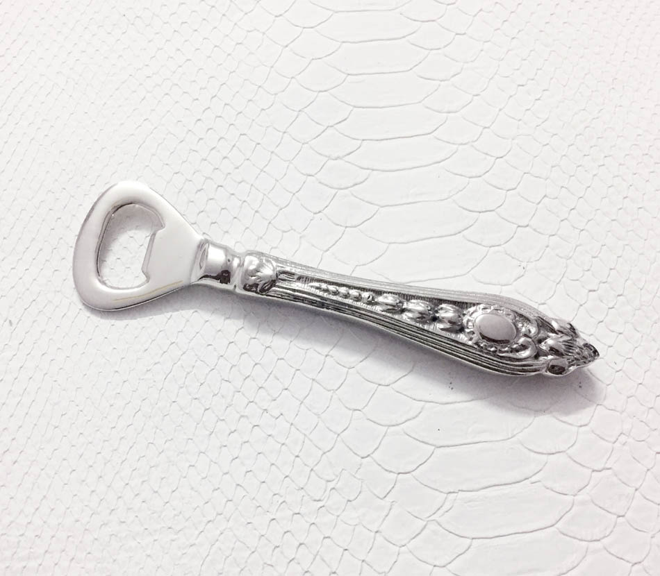 Nickel Plated Bottle Opener