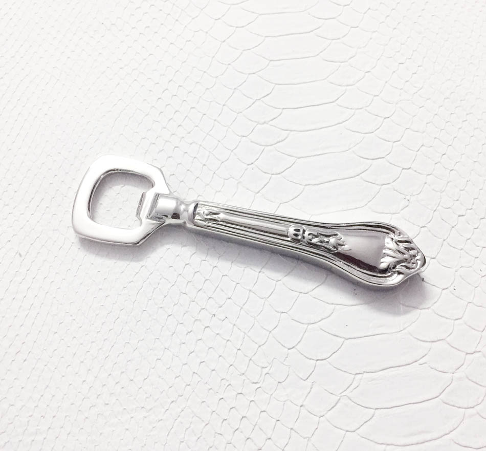 Nickel Plated Bottle Opener