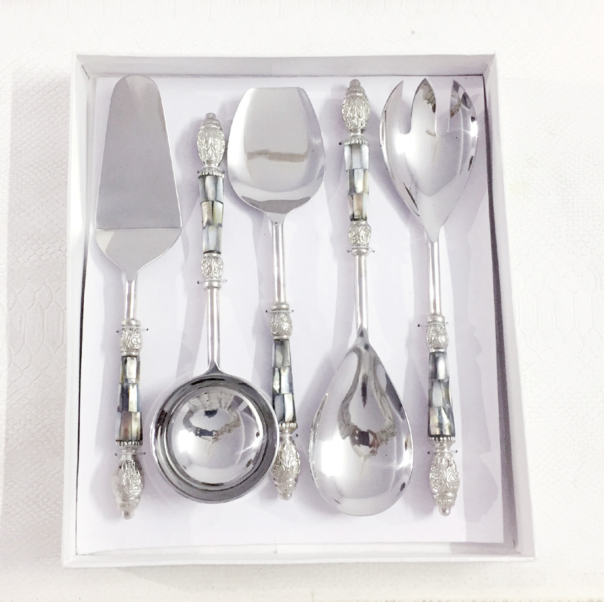 MOP Inlay Serving set S/5