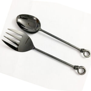 Black Salad Server S/2