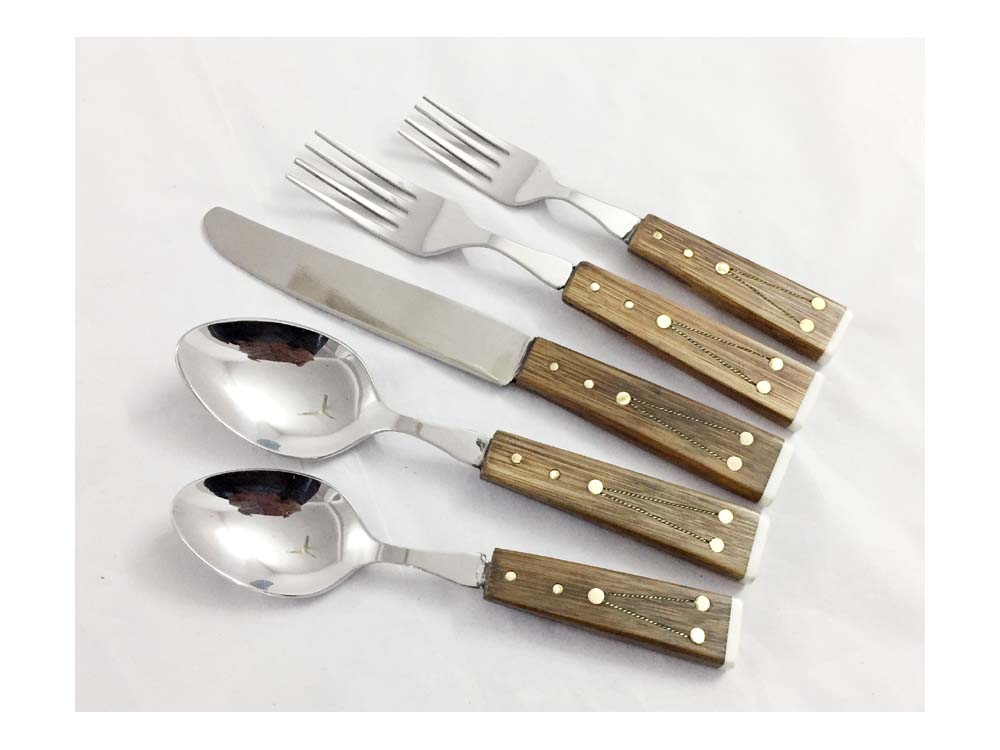 Bamboo Flatware S/5