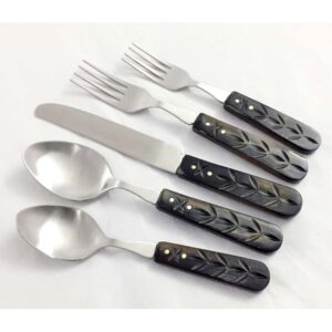 Horn Flatware S/5