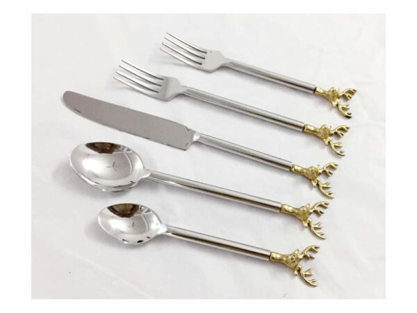 Reindeer Flatware S/5