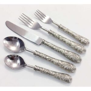 Nickel Plated Flatware S/5