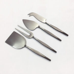 Black Cheese Knives set S/4