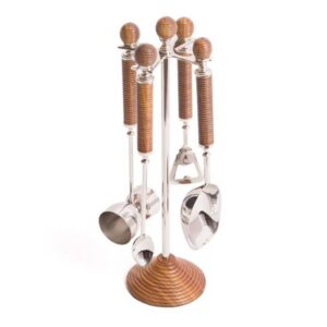 Wooden Handle Bar Tool S/5