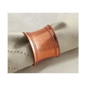 Copper Plated Napkin Ring