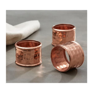 Copper Plated Napkin Ring