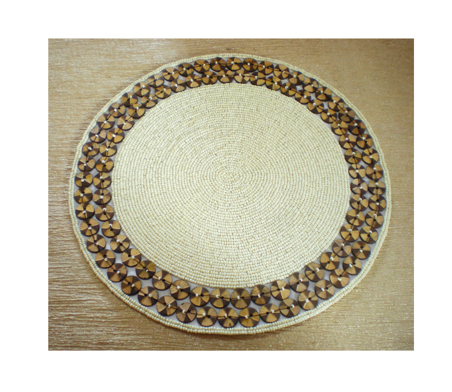 Beaded Placemat