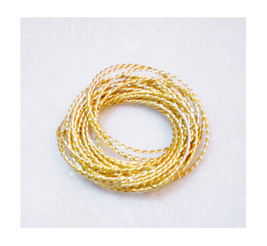 Gold Plated Napkin Ring