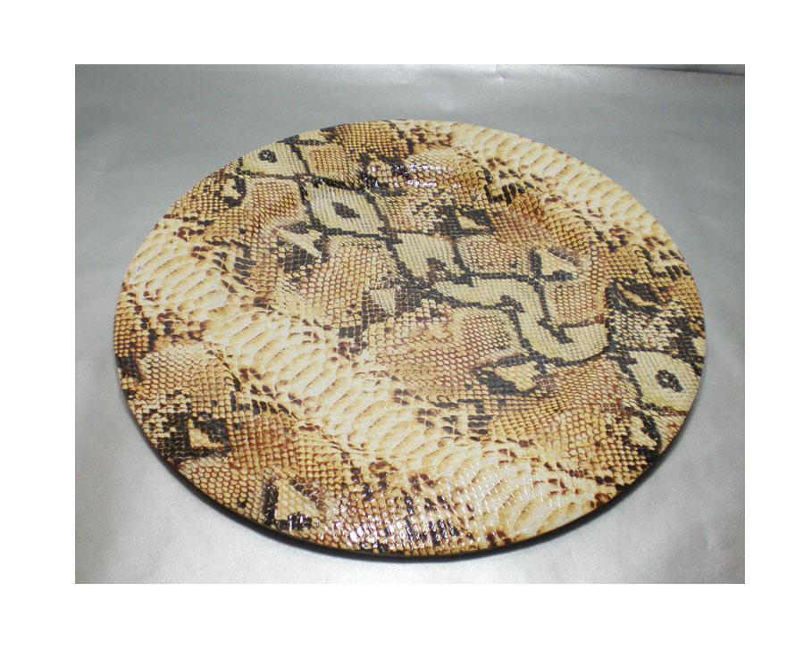 Faux Leather Placemat