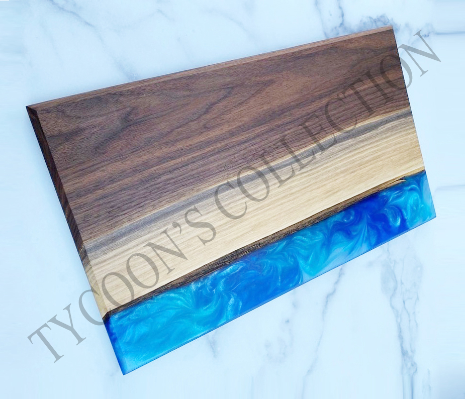 Epoxy & Wood Cheese Board