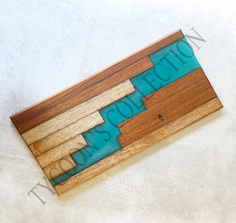 Epoxy & Wood Cheese Board