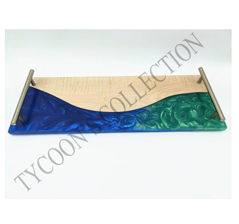 Epoxy & Wood Serving Tray