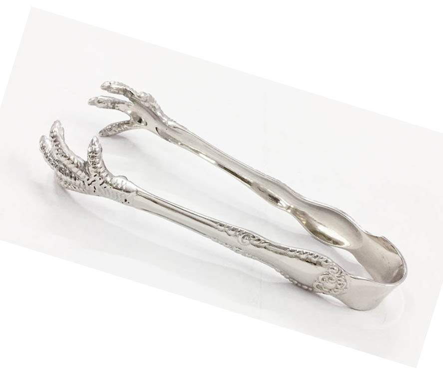 Nickel Plated Ice Tong