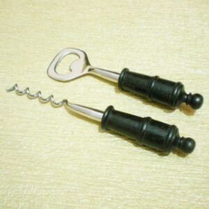 Bottle Opener & Cork Screw S/2