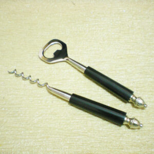 Bottle Opener & Cork Screw S/2