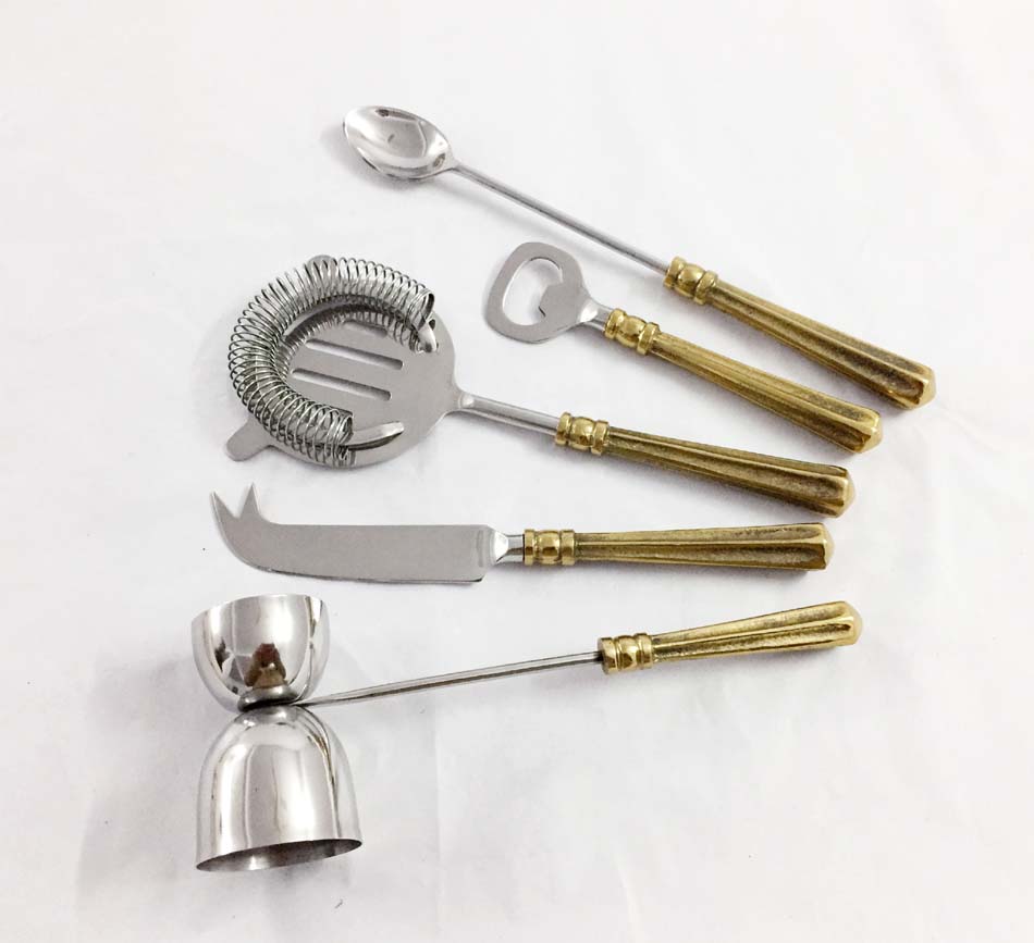 Gold Plated Bar Tool S/5