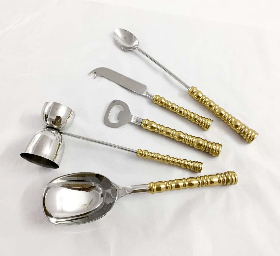 Gold Plated Bar Tool S/5