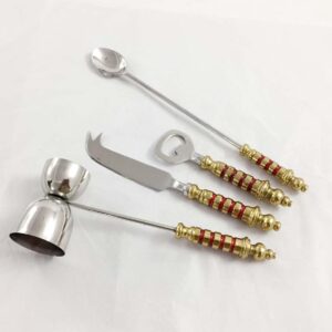 Gold Plated Bar Tool S/4
