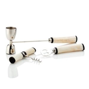 Bone Handle Bar Tool S/3